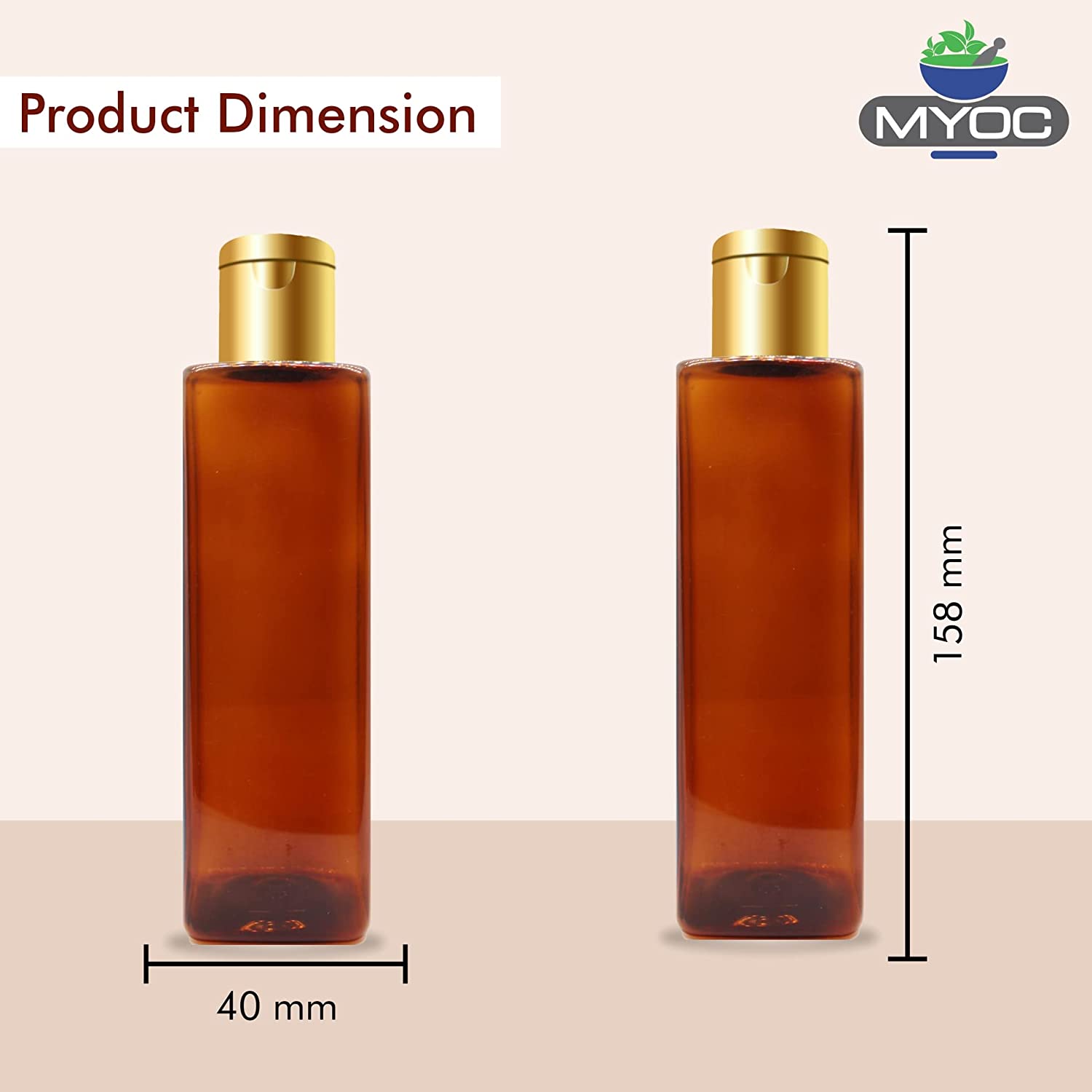 Shoprythm Packaging,Plastic Travel Bottles Empty Amber Square PET Bottle with Disc Flip Shoprythm Packaging,Plastic Travel Bottles Empty Amber Square PET Bottle with Disc Flip